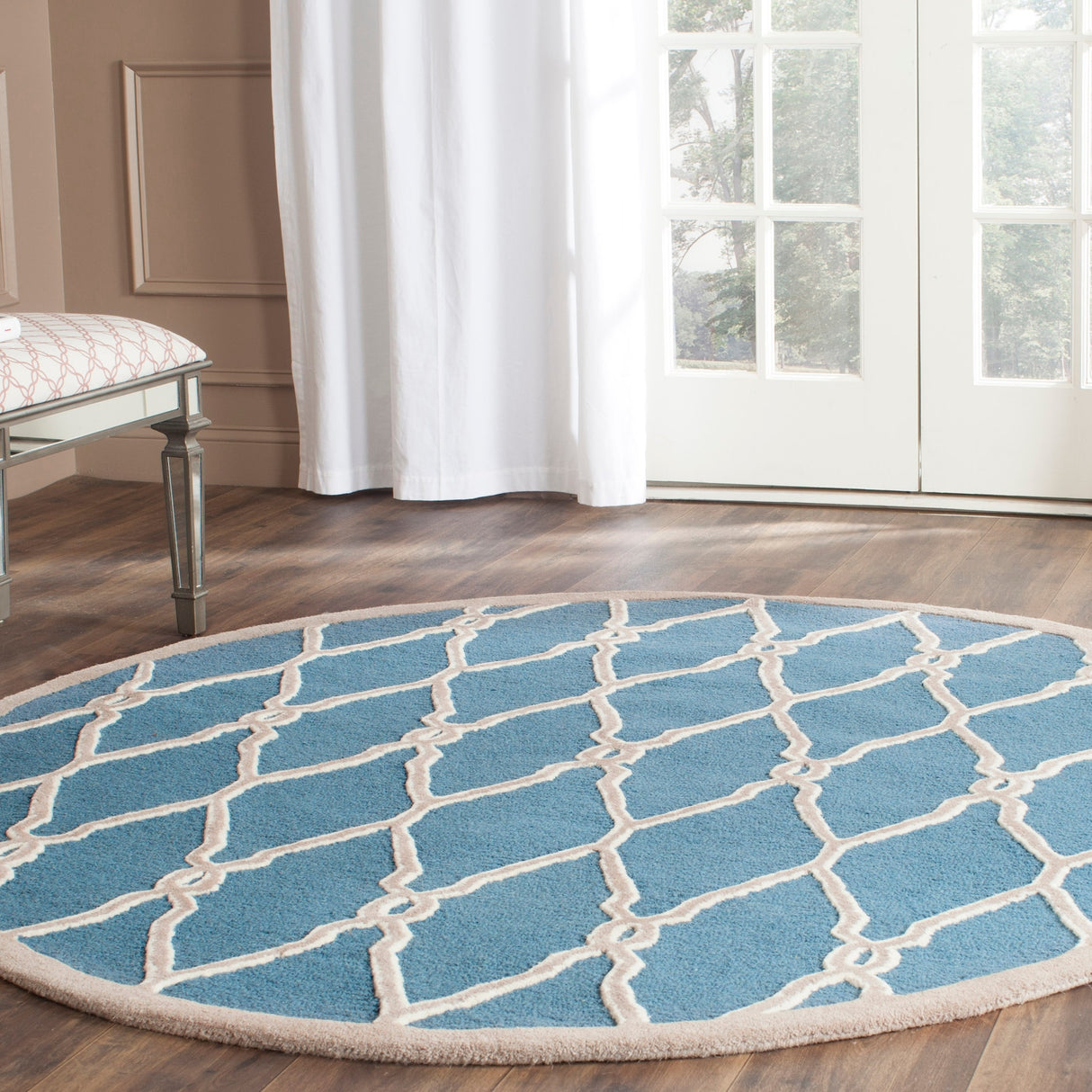 SAFAVIEH Handmade Cambridge Richtsje Moroccan Trellis Wool Rug