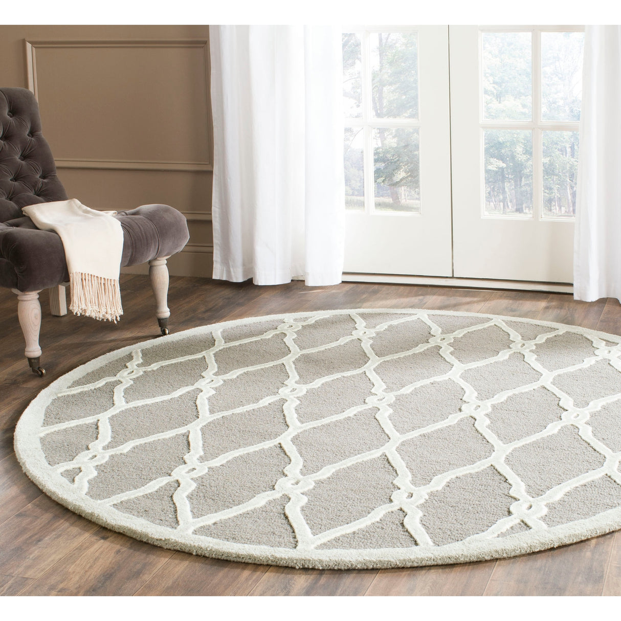 SAFAVIEH Handmade Cambridge Richtsje Moroccan Trellis Wool Rug