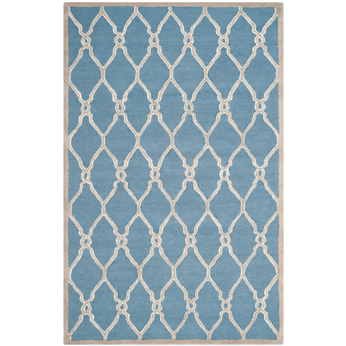 SAFAVIEH Handmade Cambridge Richtsje Moroccan Trellis Wool Rug