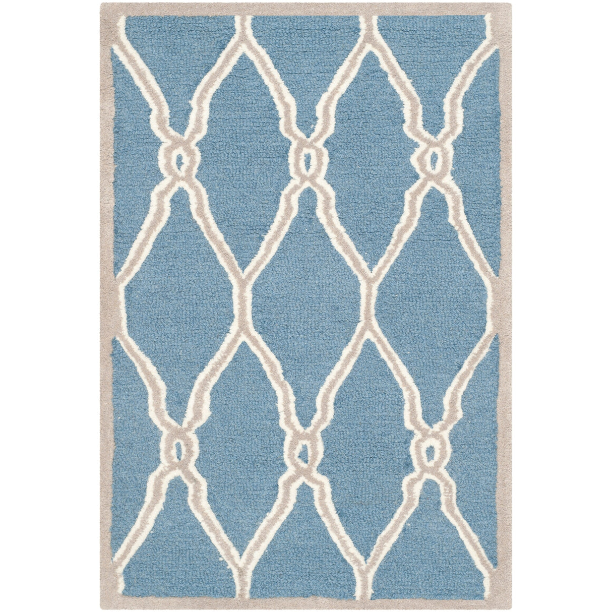 SAFAVIEH Handmade Cambridge Richtsje Moroccan Trellis Wool Rug