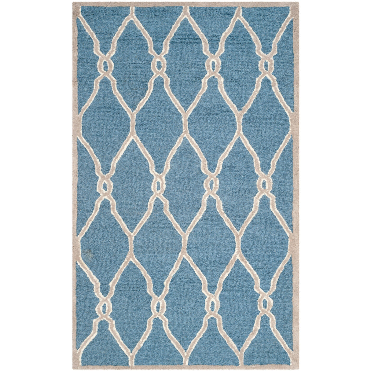 SAFAVIEH Handmade Cambridge Richtsje Moroccan Trellis Wool Rug