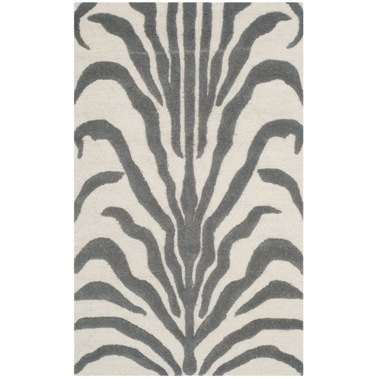 SAFAVIEH Handmade Cambridge Rikey Animal Print Wool Rug