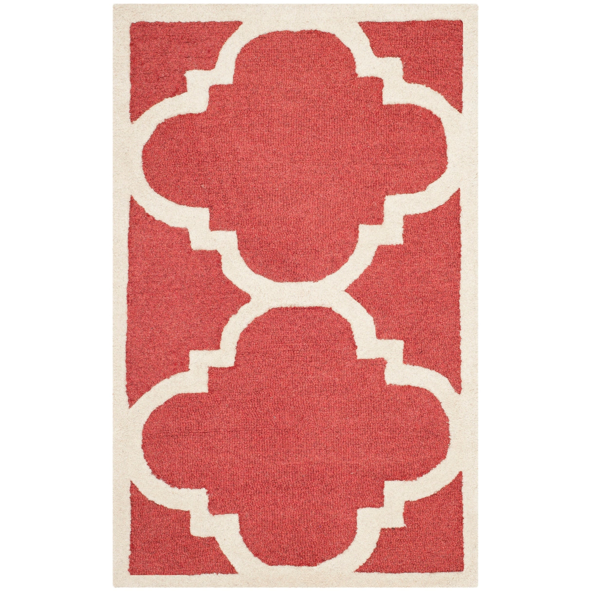 SAFAVIEH Handmade Cambridge Rosy Modern Moroccan Wool Rug