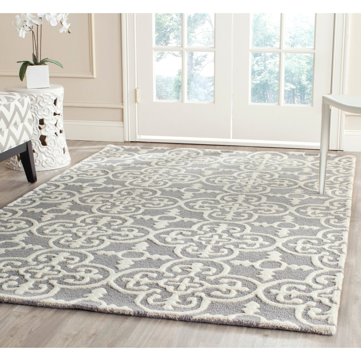 SAFAVIEH Handmade Cambridge Shigemi Modern Wool Rug