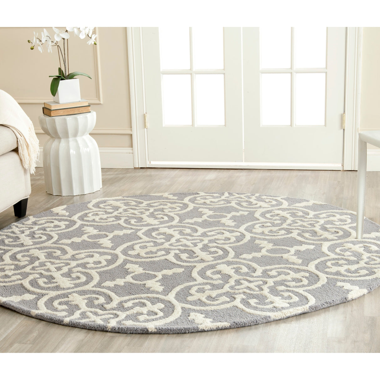 SAFAVIEH Handmade Cambridge Shigemi Modern Wool Rug