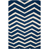 SAFAVIEH Handmade Cambridge Terttu Chevron Wool Rug