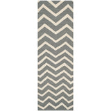 SAFAVIEH Handmade Cambridge Terttu Chevron Wool Rug