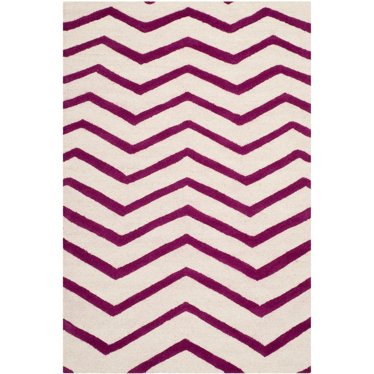 SAFAVIEH Handmade Cambridge Terttu Chevron Wool Rug