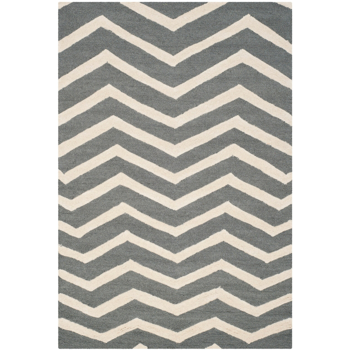 SAFAVIEH Handmade Cambridge Terttu Chevron Wool Rug