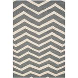 SAFAVIEH Handmade Cambridge Terttu Chevron Wool Rug