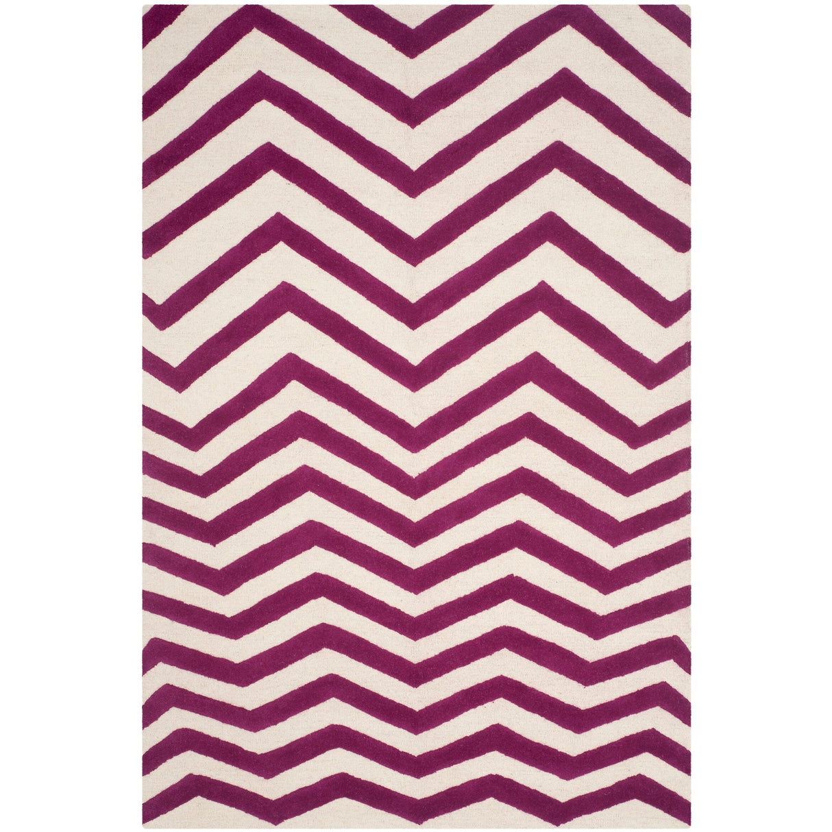 SAFAVIEH Handmade Cambridge Terttu Chevron Wool Rug