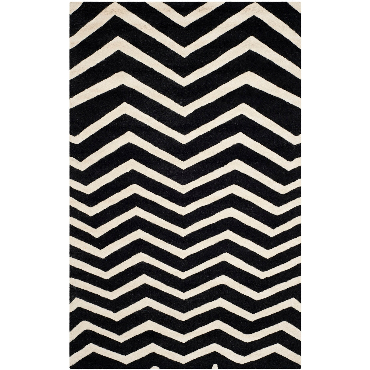 SAFAVIEH Handmade Cambridge Terttu Chevron Wool Rug