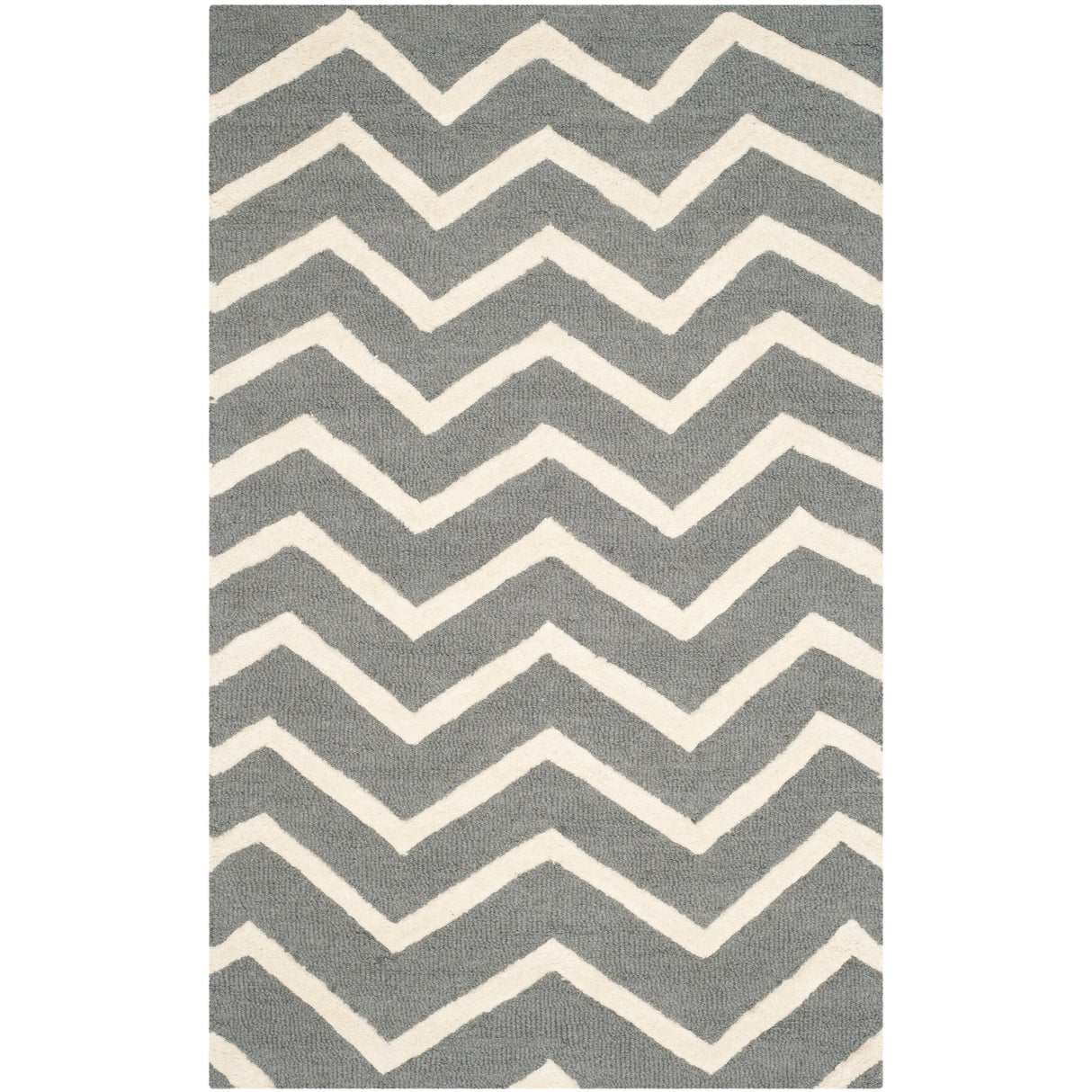 SAFAVIEH Handmade Cambridge Terttu Chevron Wool Rug