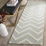 SAFAVIEH Handmade Cambridge Terttu Chevron Wool Rug