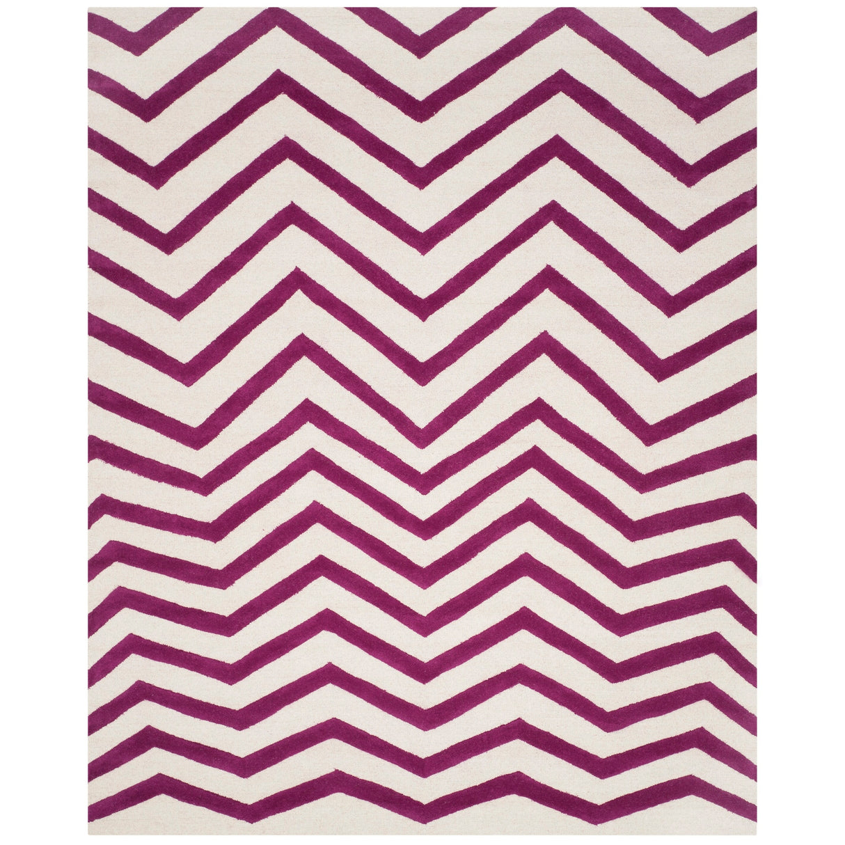 SAFAVIEH Handmade Cambridge Terttu Chevron Wool Rug