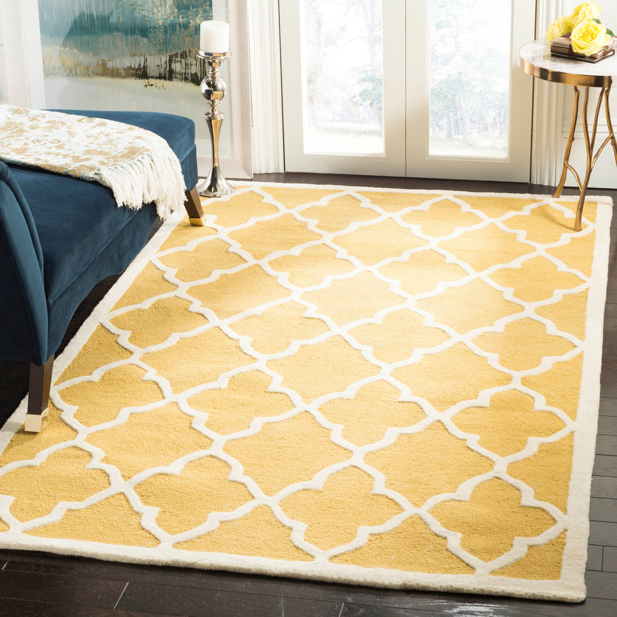 SAFAVIEH Handmade Cambridge Tinca Modern Moroccan Wool Rug