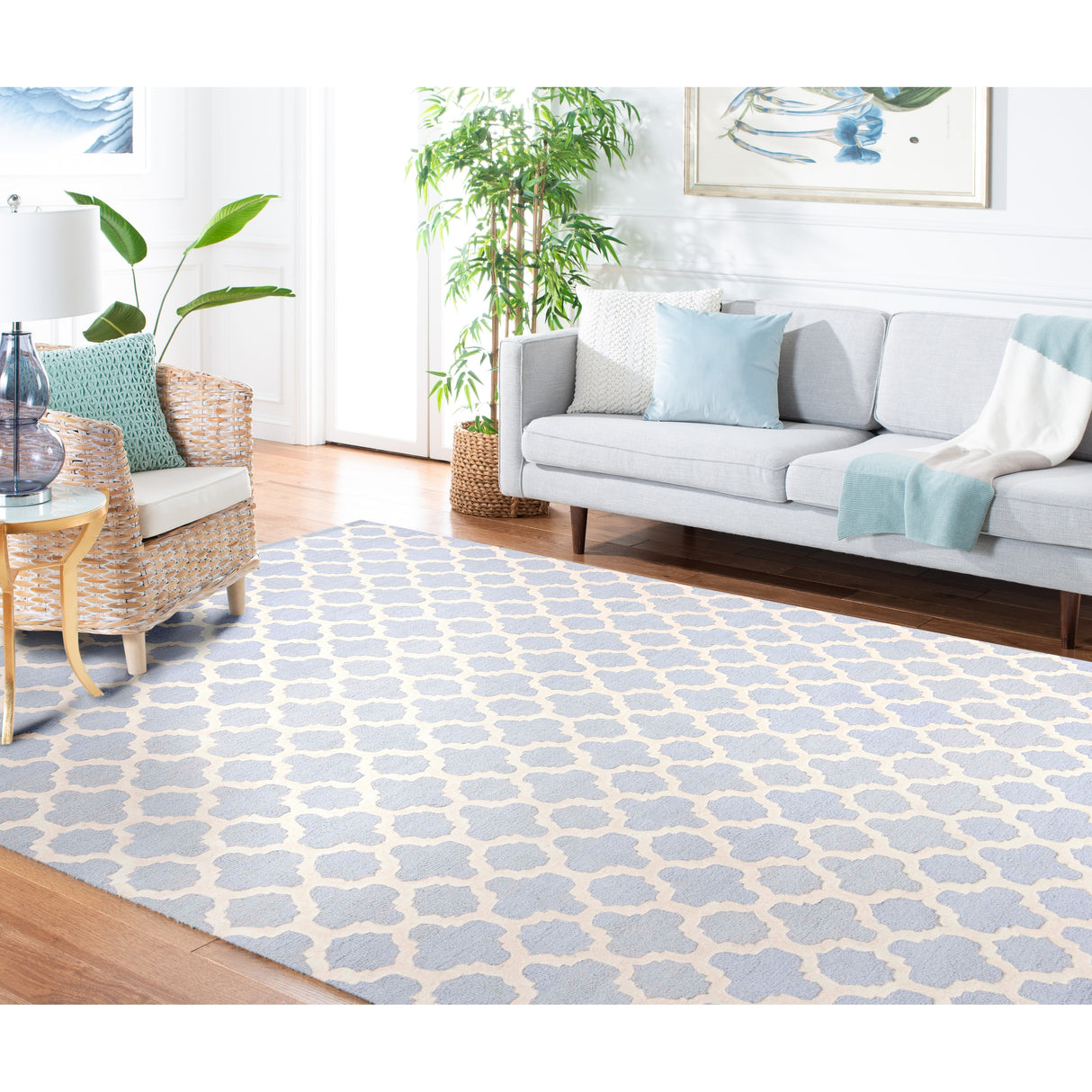 SAFAVIEH Handmade Cambridge Touria Modern Moroccan Wool Rug