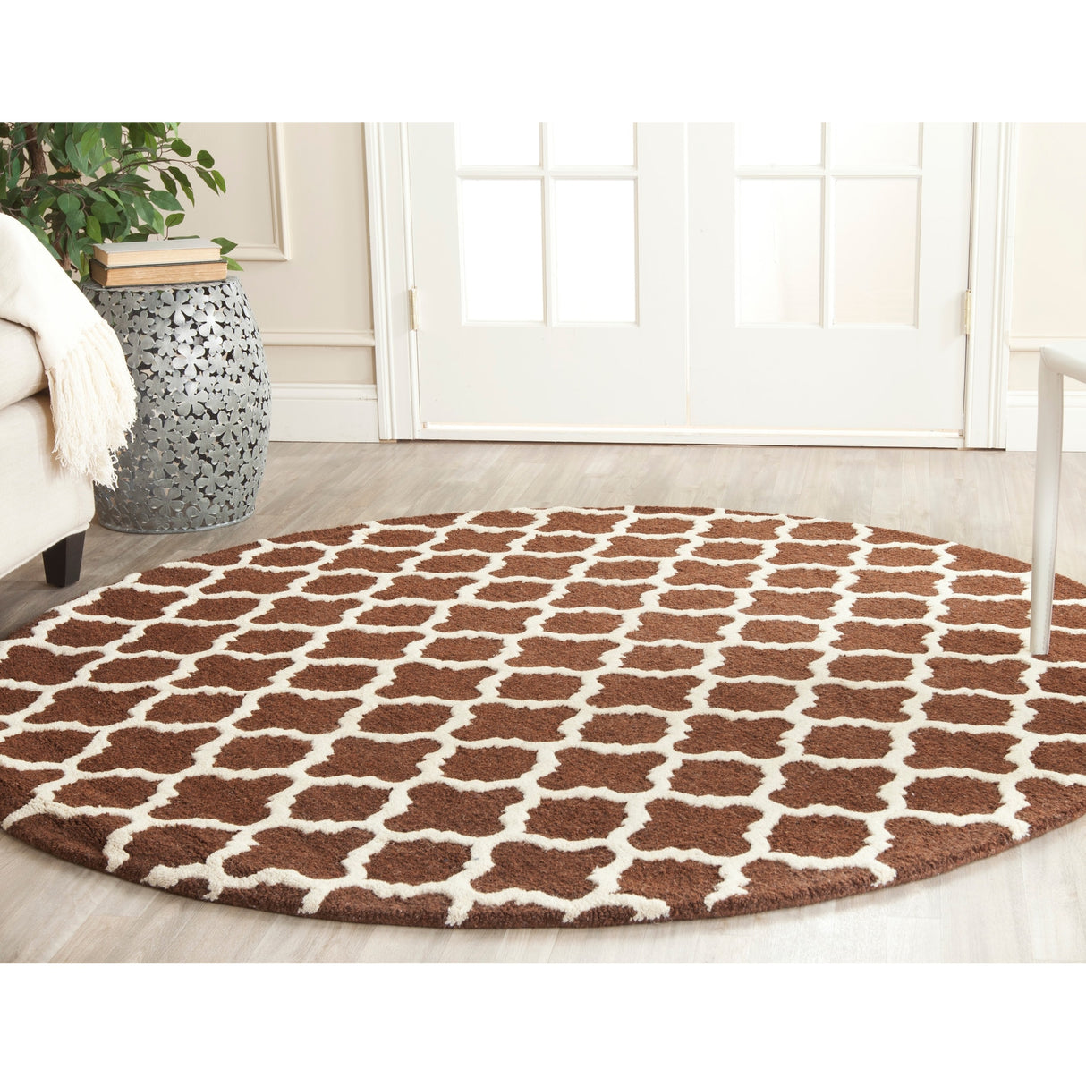 SAFAVIEH Handmade Cambridge Touria Modern Moroccan Wool Rug