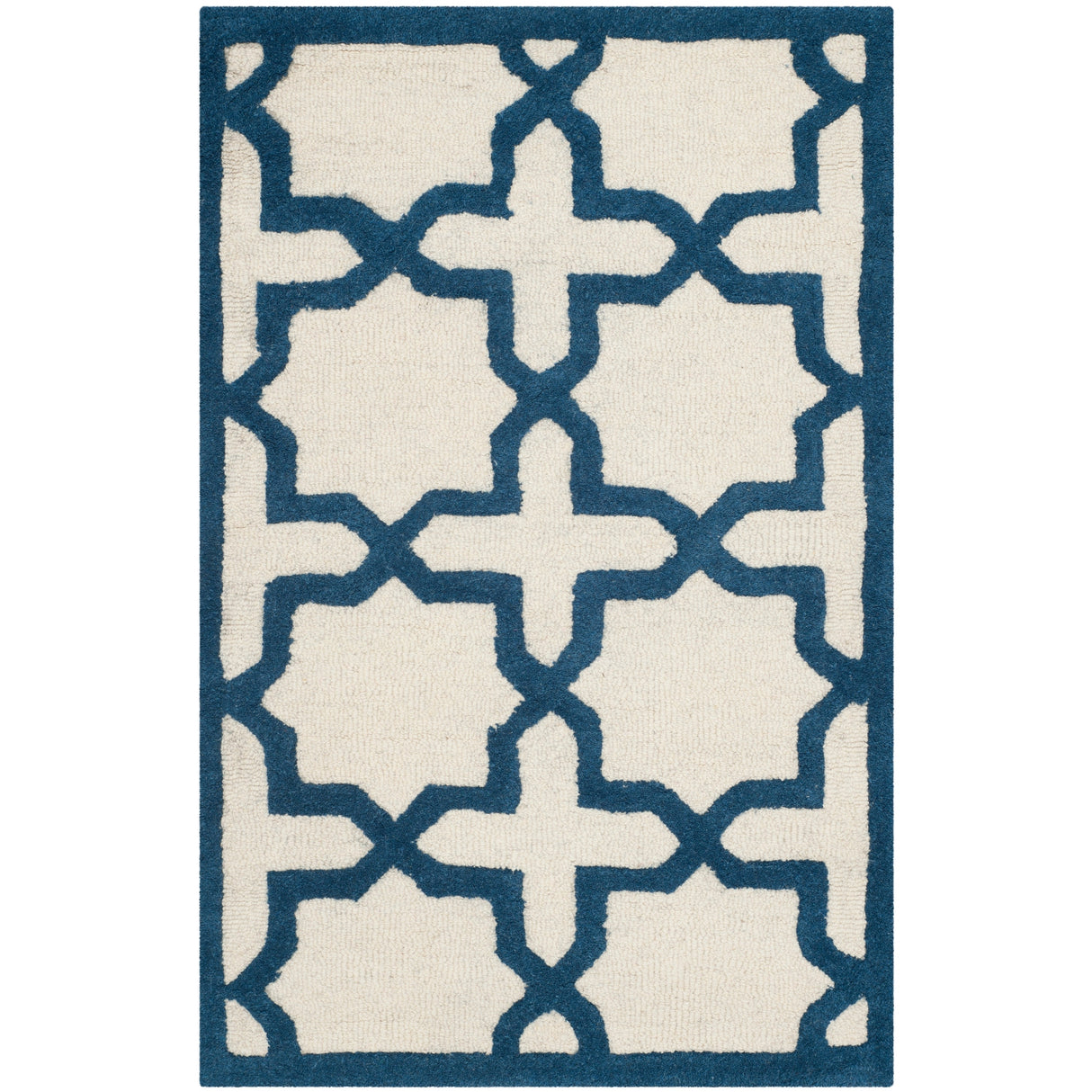 SAFAVIEH Handmade Cambridge Trudie Geometric Wool Rug