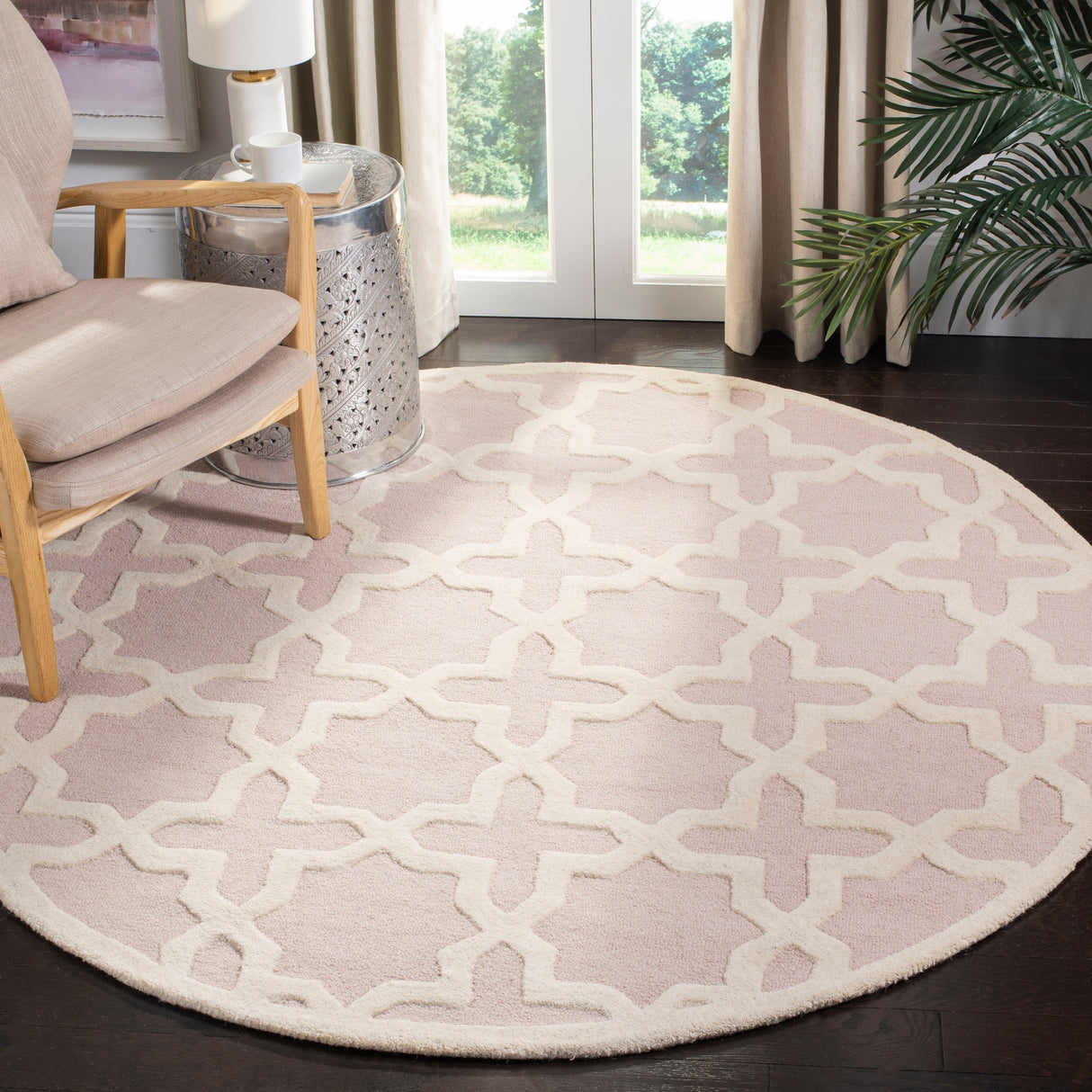 SAFAVIEH Handmade Cambridge Trudie Geometric Wool Rug