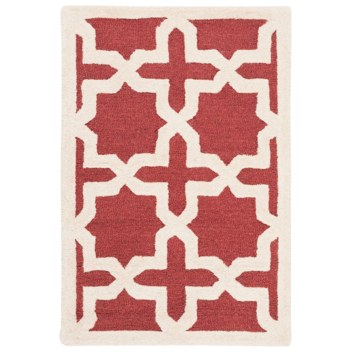 SAFAVIEH Handmade Cambridge Trudie Geometric Wool Rug