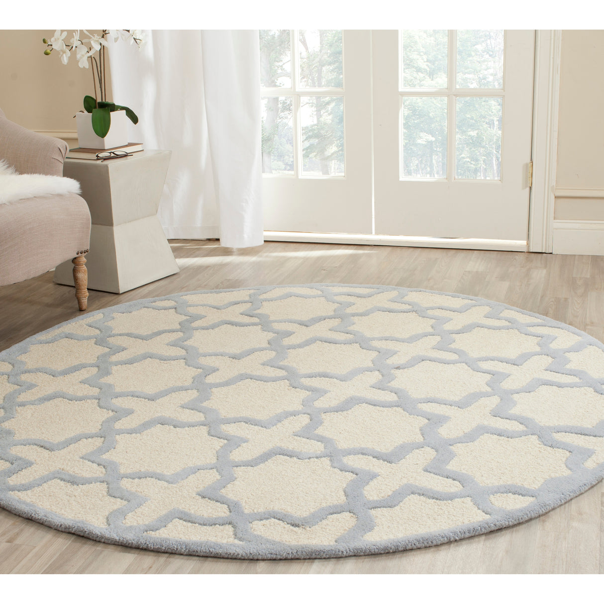 SAFAVIEH Handmade Cambridge Trudie Geometric Wool Rug