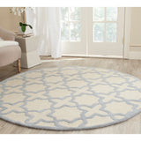 SAFAVIEH Handmade Cambridge Trudie Geometric Wool Rug