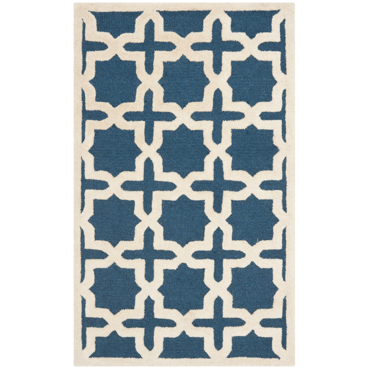 SAFAVIEH Handmade Cambridge Trudie Geometric Wool Rug