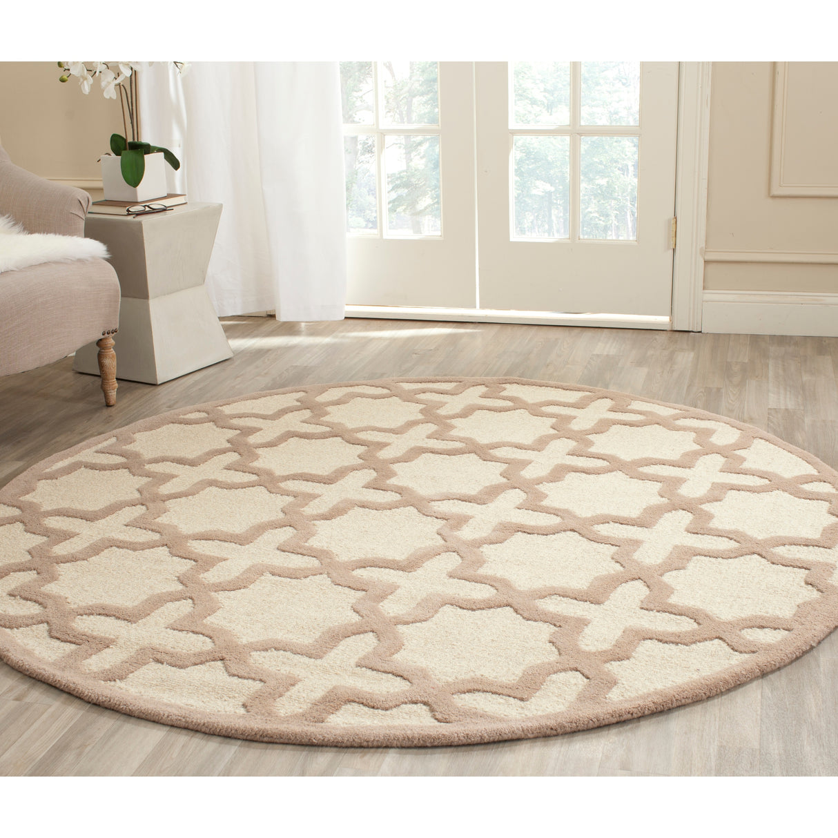 SAFAVIEH Handmade Cambridge Trudie Geometric Wool Rug