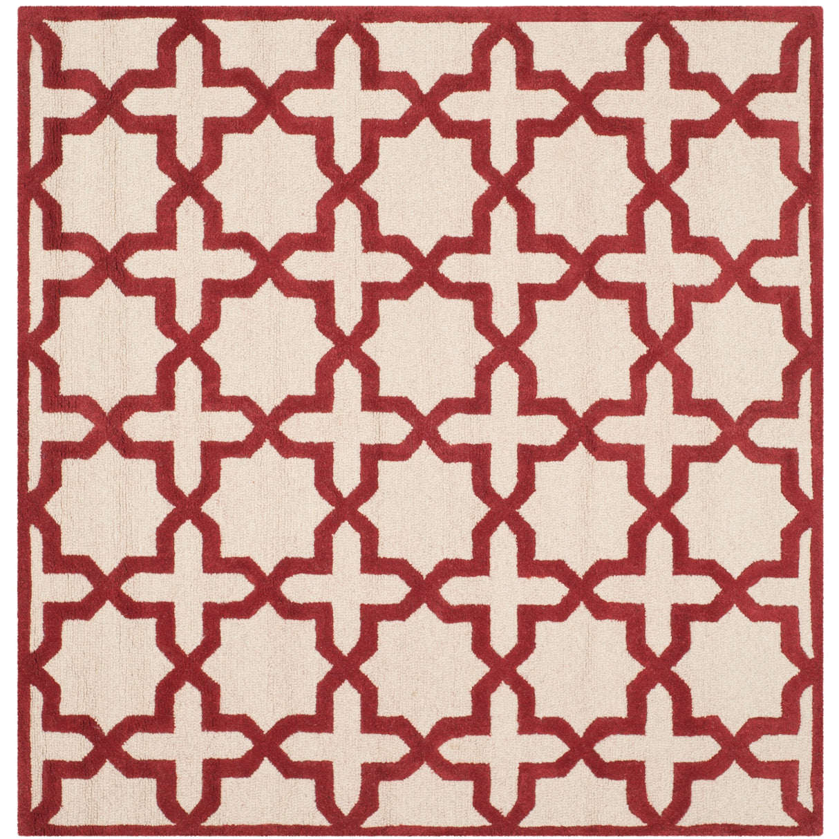 SAFAVIEH Handmade Cambridge Trudie Geometric Wool Rug