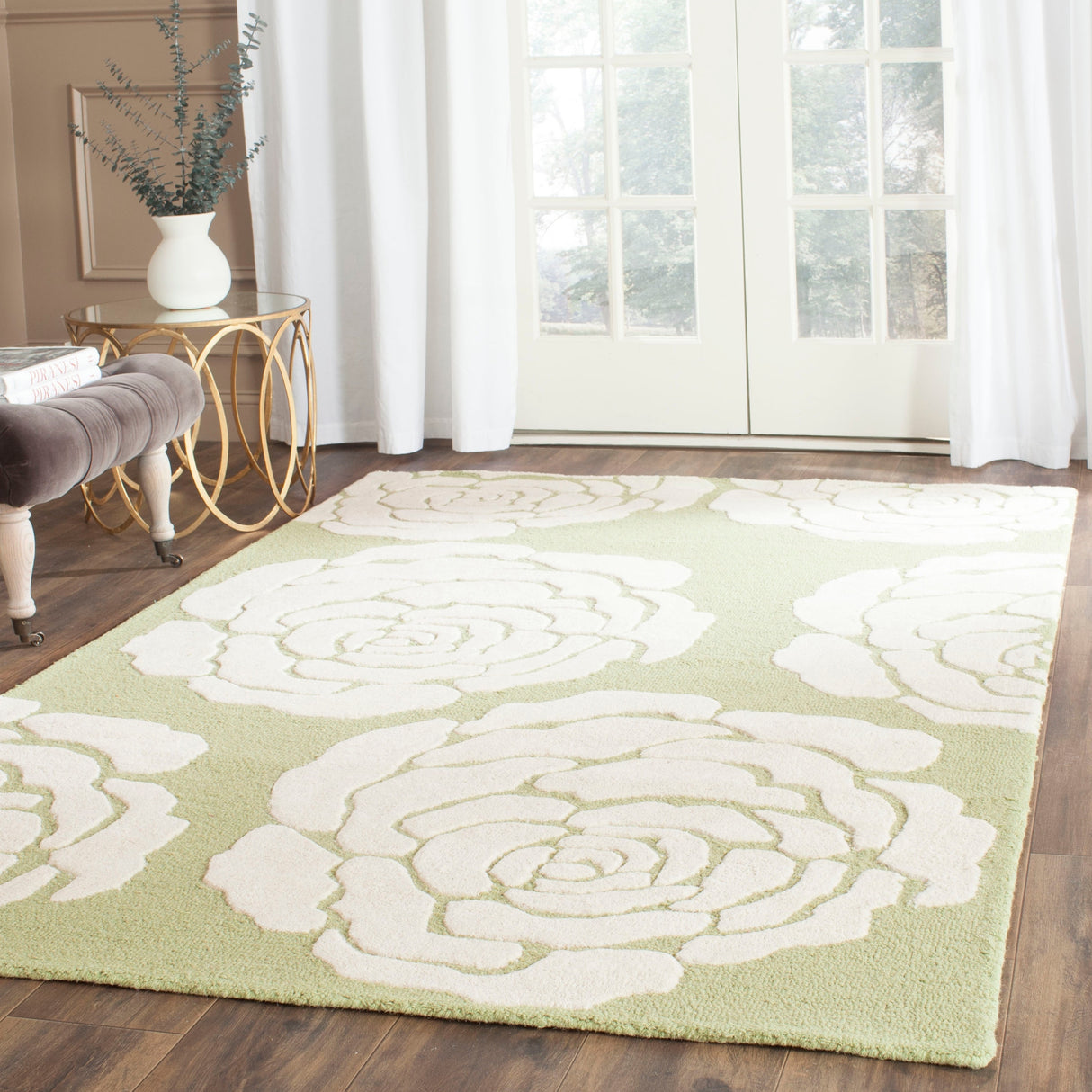 SAFAVIEH Handmade Cambridge Vince Modern Wool Rug