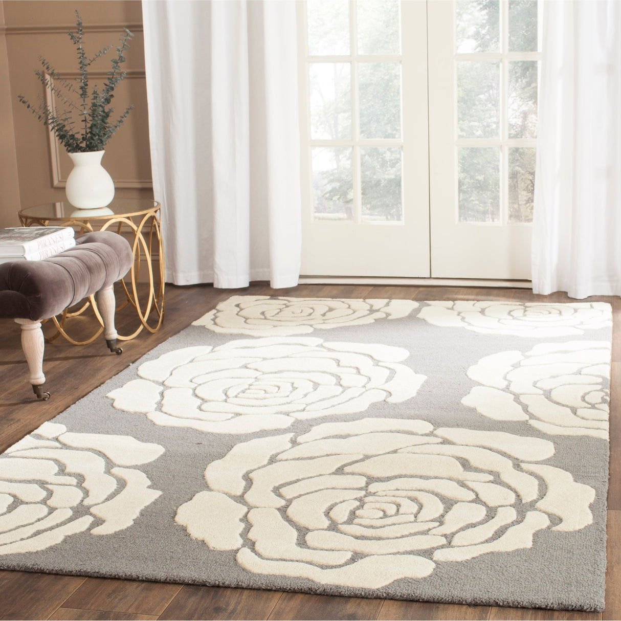 SAFAVIEH Handmade Cambridge Vince Modern Wool Rug