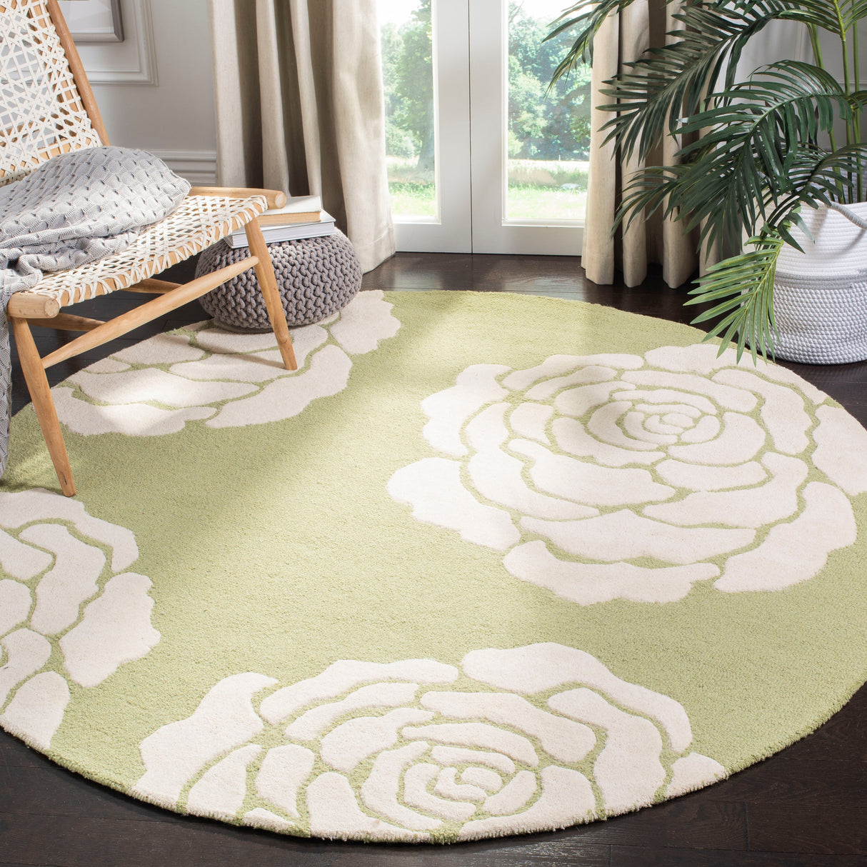 SAFAVIEH Handmade Cambridge Vince Modern Wool Rug