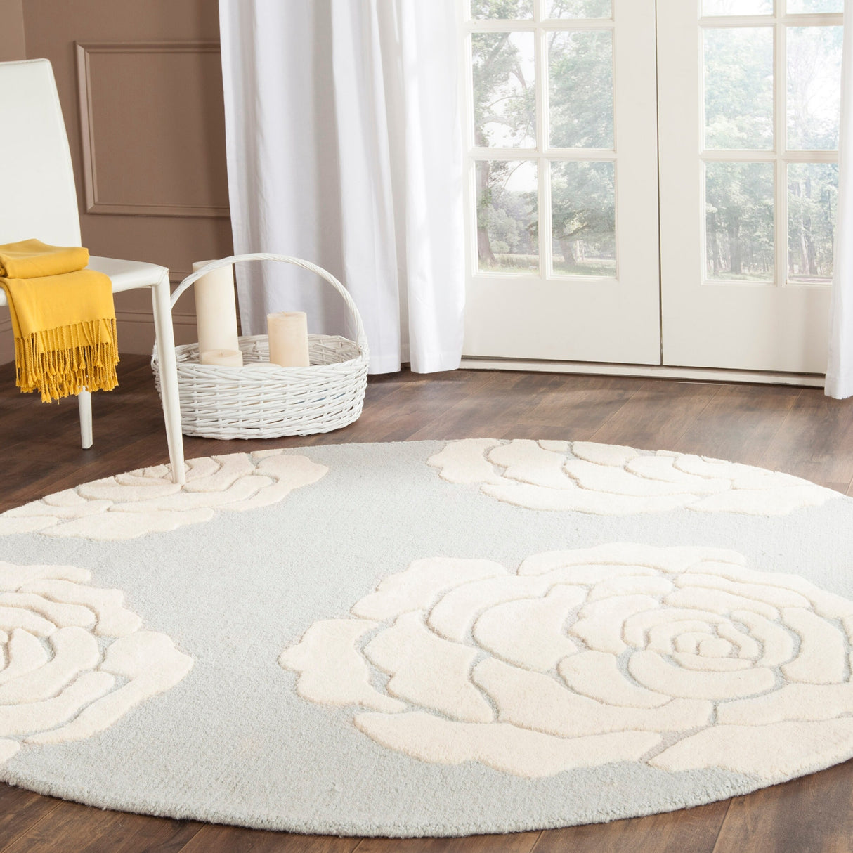 SAFAVIEH Handmade Cambridge Vince Modern Wool Rug