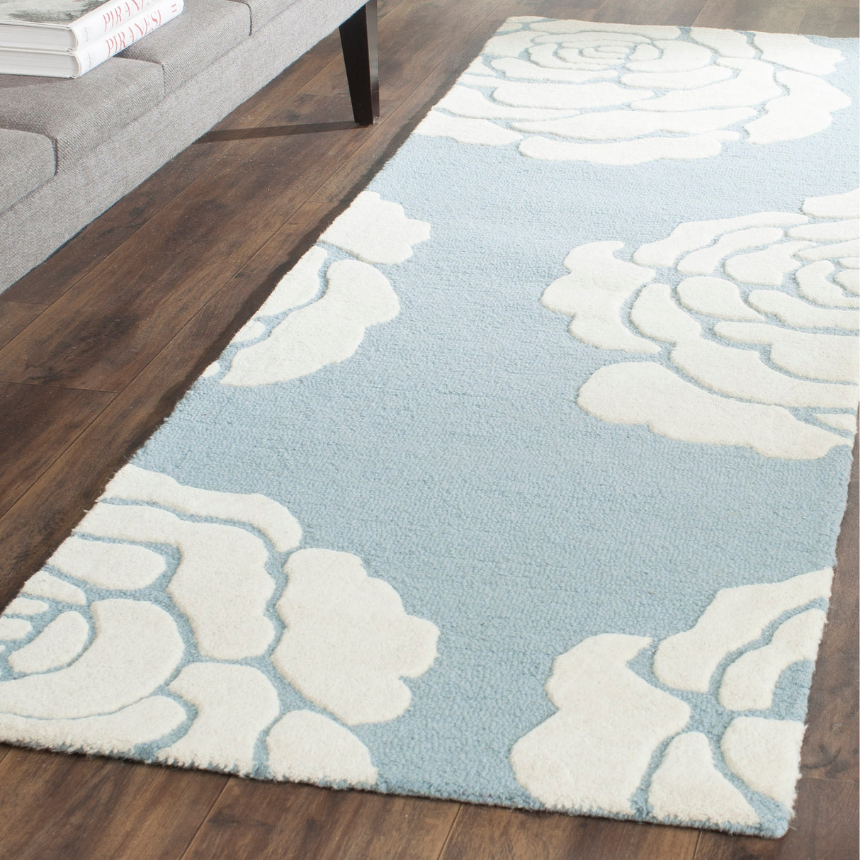 SAFAVIEH Handmade Cambridge Vince Modern Wool Rug