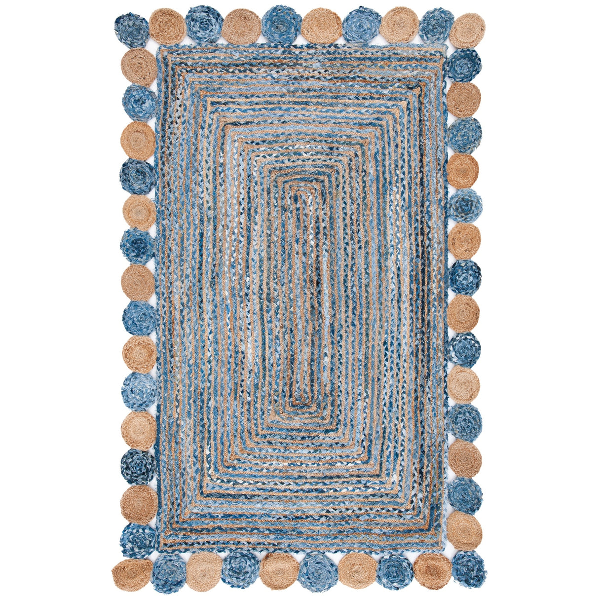 SAFAVIEH Handmade Cape Cod Diora Coastal Jute Rug