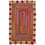 SAFAVIEH Handmade Cape Cod Diora Coastal Jute Rug