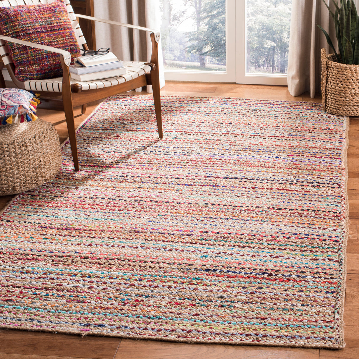 SAFAVIEH Handmade Cape Cod Eponine Coastal Jute Rug