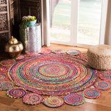 SAFAVIEH Handmade Cape Cod Friedlies Coastal Jute Rug