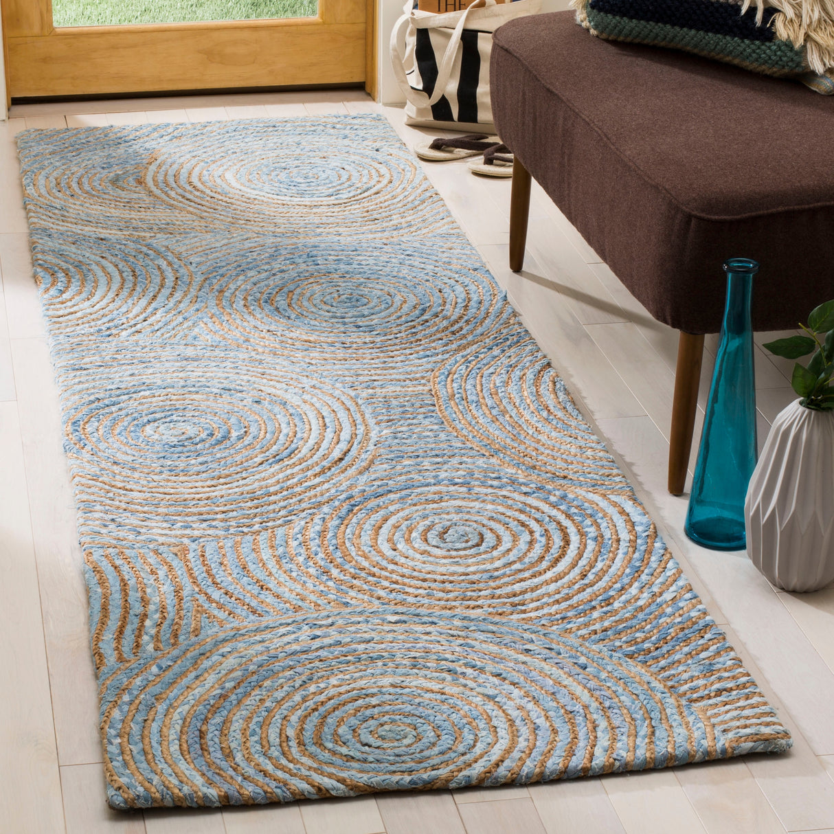 SAFAVIEH Handmade Cape Cod Jaunuta Coastal Jute Rug