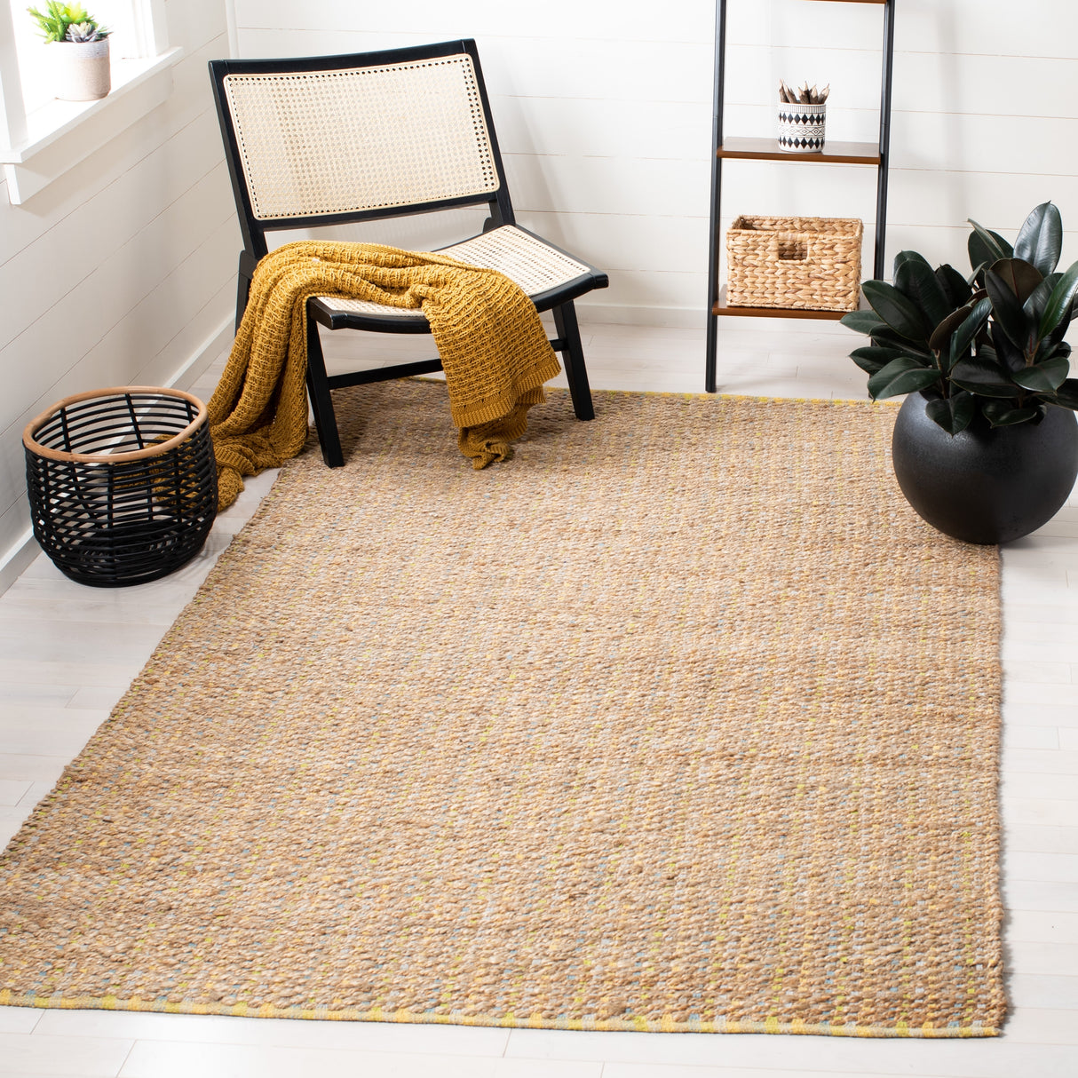 SAFAVIEH Handmade Cape Cod Lyse Coastal Jute Rug