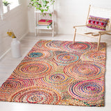 SAFAVIEH Handmade Cape Cod Mirtha Coastal Jute Rug