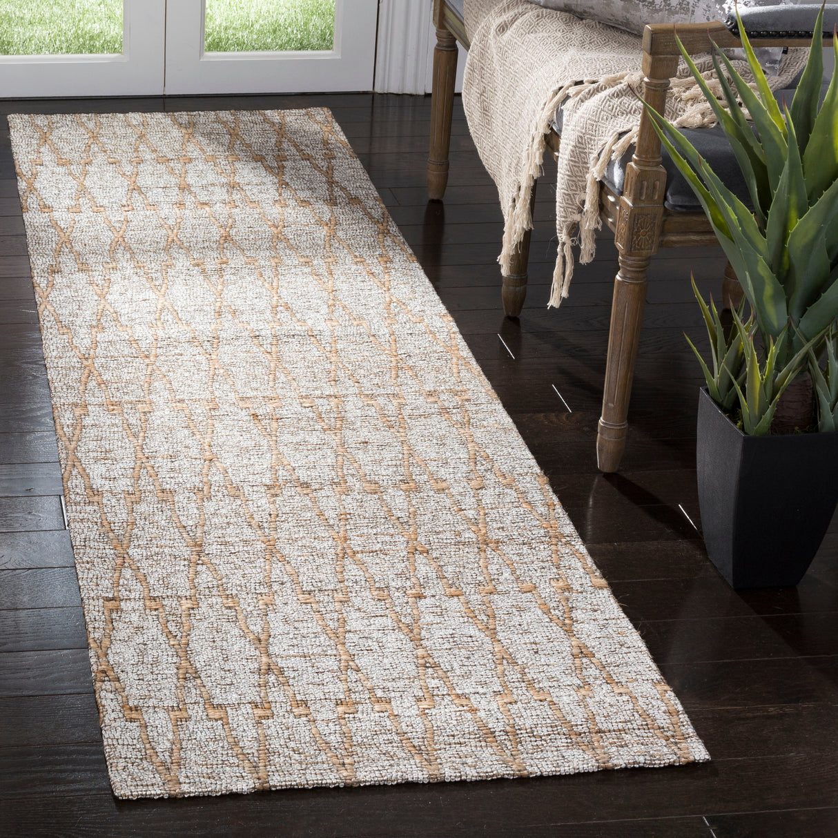 SAFAVIEH Handmade Cape Cod Viseslava Coastal Jute Rug