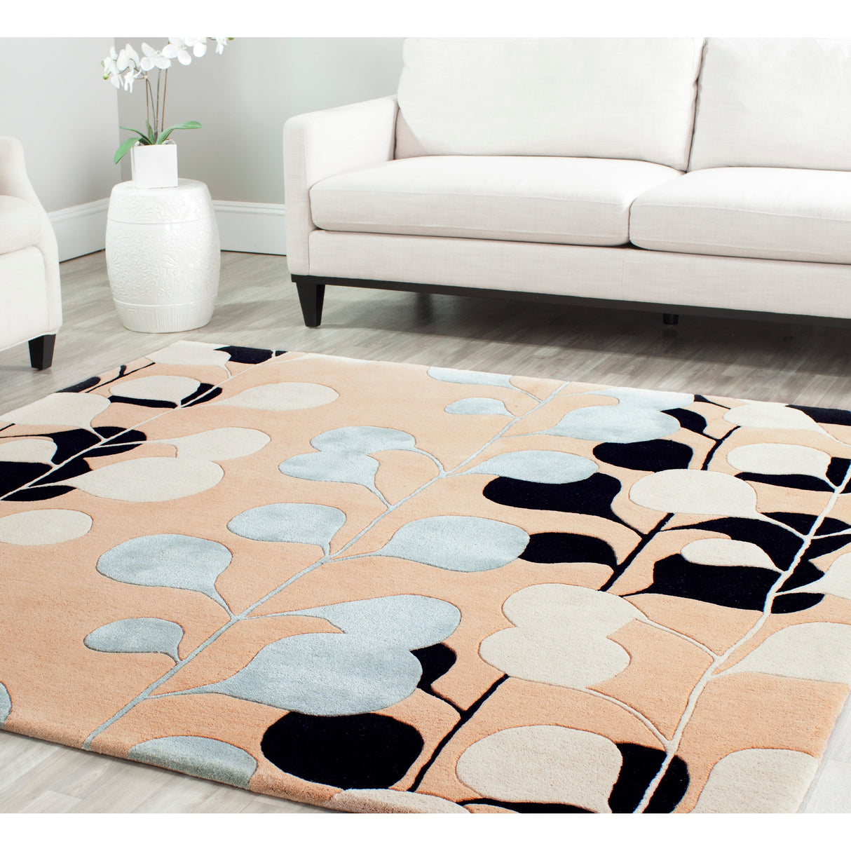 SAFAVIEH Handmade Capri Dorle Modern Wool Rug