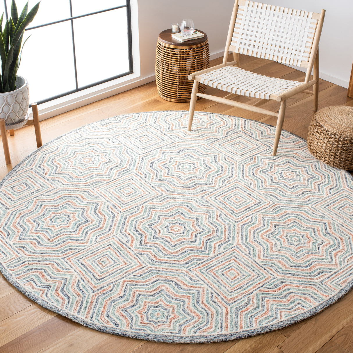 SAFAVIEH Handmade Capri Meleri Contemporary Wool Rug