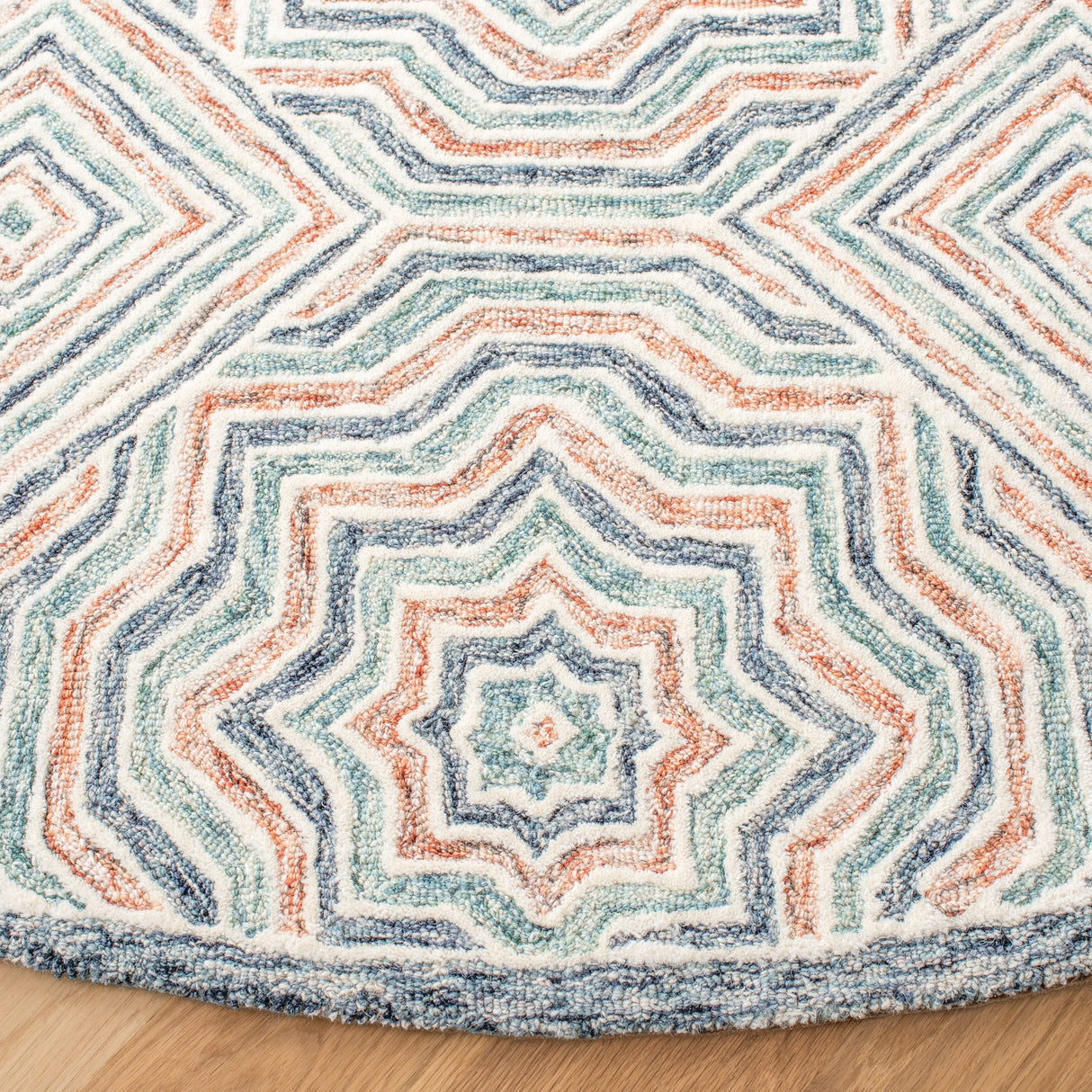 SAFAVIEH Handmade Capri Meleri Contemporary Wool Rug