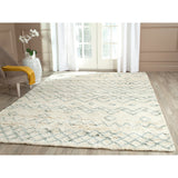 SAFAVIEH Handmade Casablanca Shag Dalma Tribal Wool Rug