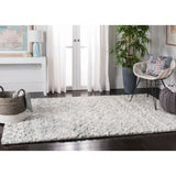 SAFAVIEH Handmade Casablanca Shag Dalma Tribal Wool Rug