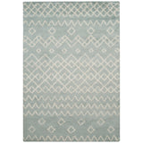 SAFAVIEH Handmade Casablanca Shag Dalma Tribal Wool Rug