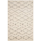 SAFAVIEH Handmade Casablanca Shag Dorette Tribal Wool Rug